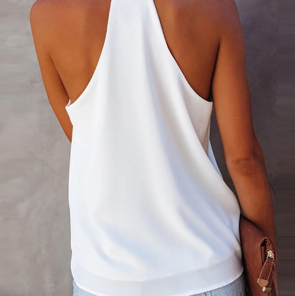 Leopard Print Halter Top - Picture 2 of 4